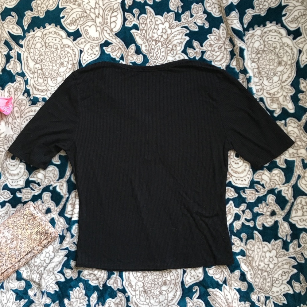 🌹West Coast Love Ribbed Tee - Picture 7 of 8